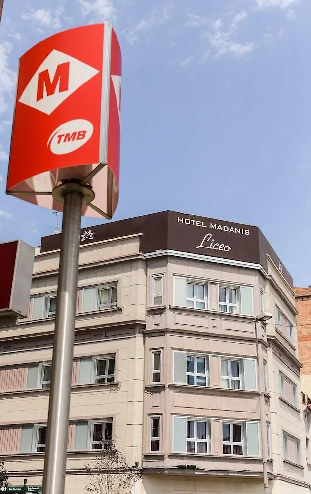 Hotel Madanis Liceo L'Hospitalet de Llobregat 3*,